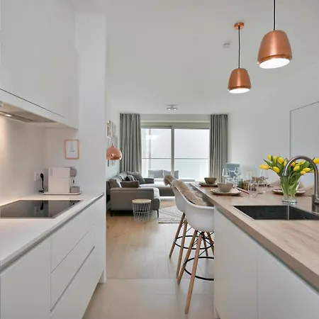 Fantastic Boho-style, Sunny New With Large Terrace And Stunning Sea-view * Ostend
